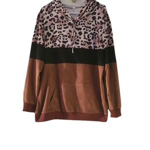 Leopard hoodie